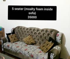 5 seater sofa set