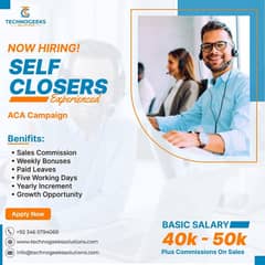 Hiring for call center (Male-Female)