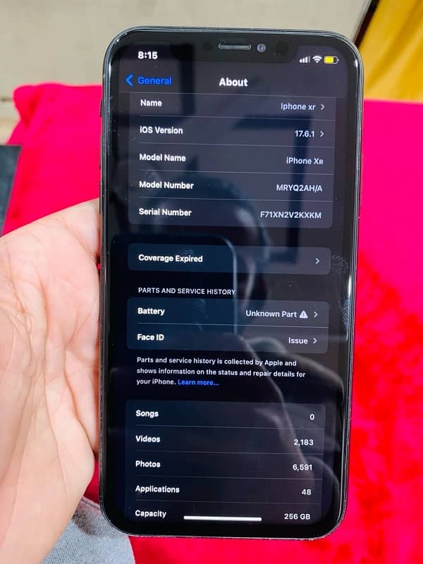 iphone xr 256gb Pta approved 5