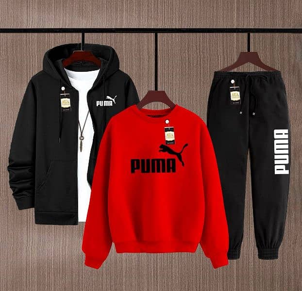 Winter Collection For Sweatshirt + Hoodie & Trouser Pack of three~ 5