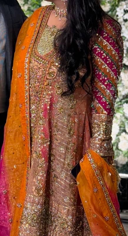 Farah Talib Aziz Mehndi Dress 0