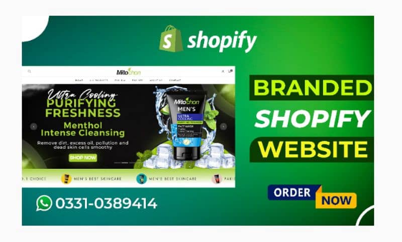 Will design, redesign shopify store, shopify website 0