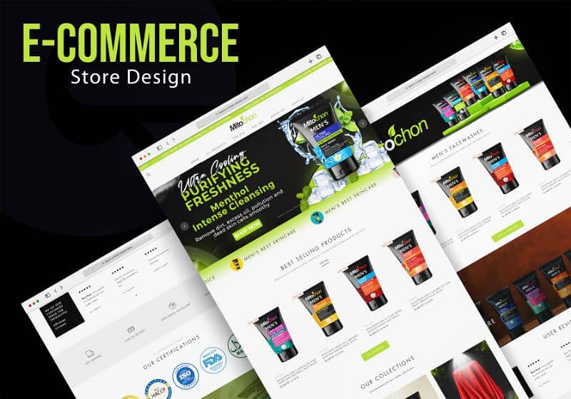 Will design, redesign shopify store, shopify website 1