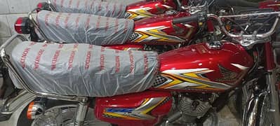 HONDA CG125 NEW MODEL 2025 NEW FRESH SERIAL AVAILABLE DURANI AUTOS