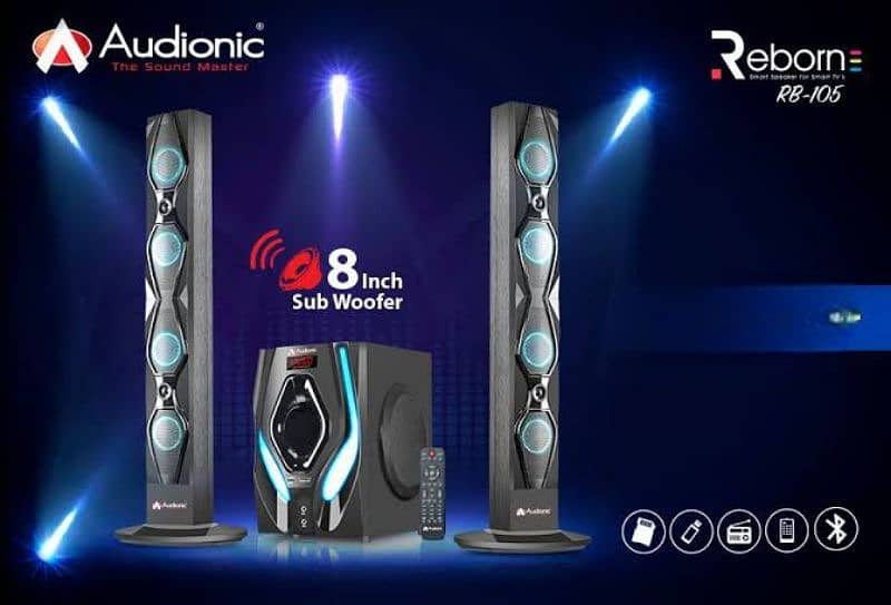 Audionic Reborn RB 105 Home Theater Speaker 0