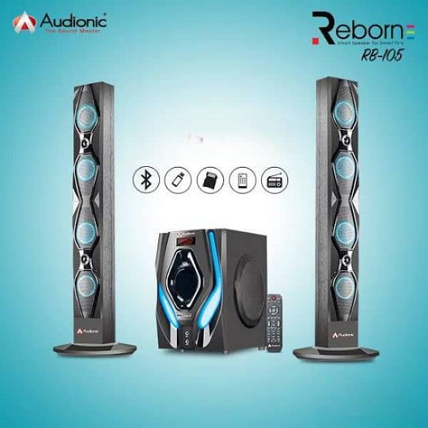 Audionic Reborn RB 105 Home Theater Speaker 1