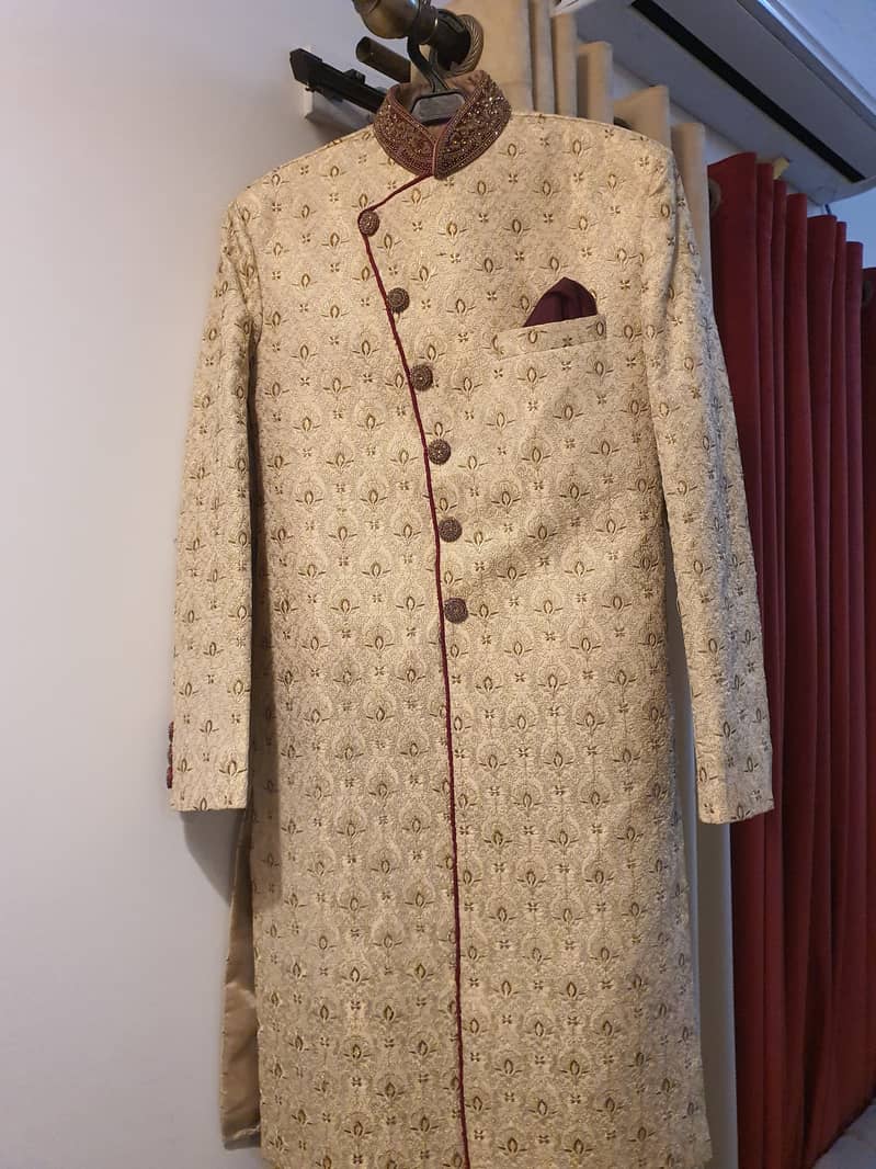 Sherwani plus shoes 1