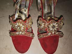 Red Bridal Heels