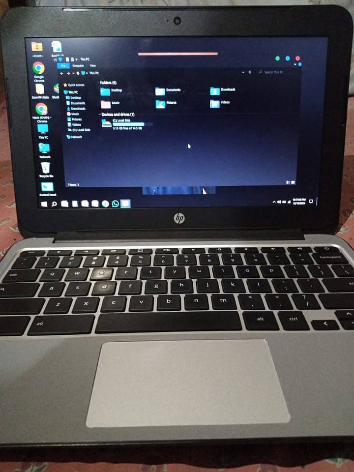 HP Chromebook 4GB Ram 16GB Storage 0