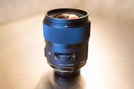 Sigma 35mm 1.4 DG HSM Art Full Frame lens for Nikon.