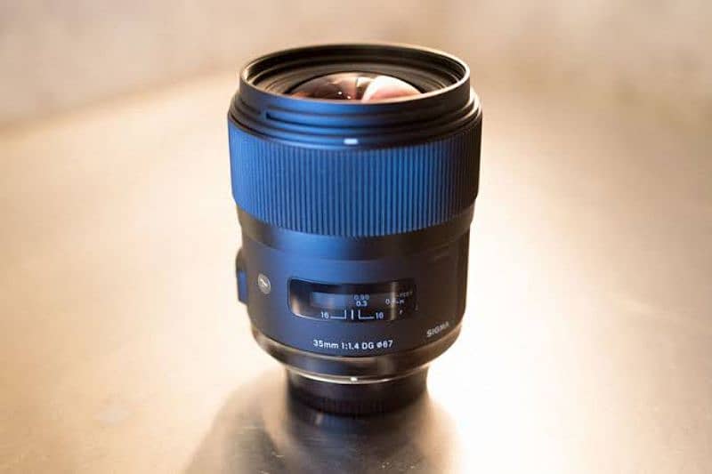 Sigma 35mm 1.4 DG HSM Art Full Frame lens for Nikon. 0