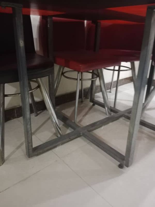 dinning table with 6 chairs 3