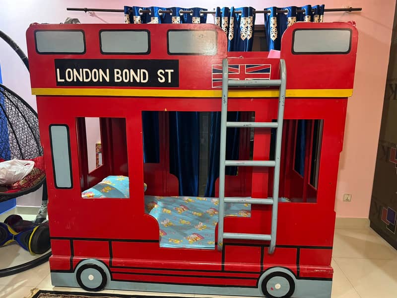 Kids Bed Double Decker Bus 2