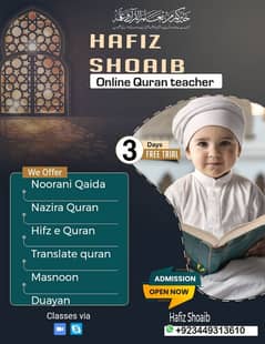 online Quran teacher available