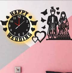 Wedding Gift Wall Clock