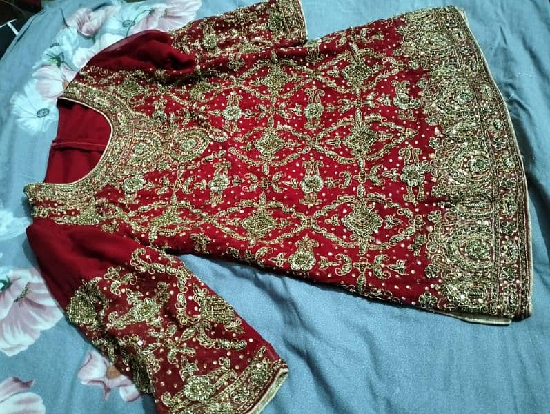 heavy bridal sharara 3