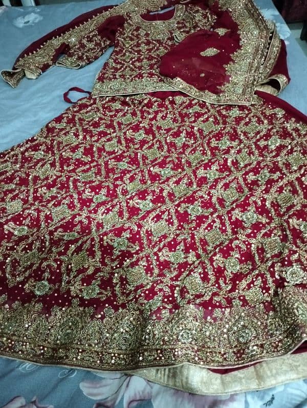 heavy bridal sharara 5