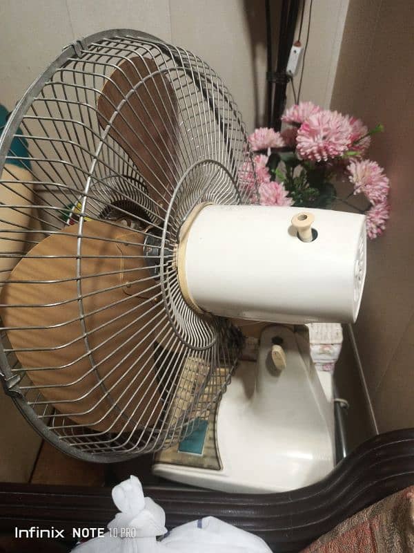 KDK wall bracket & convertible Table Fan made in Japan 1