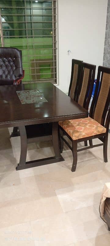 Dining table 6 chair 5