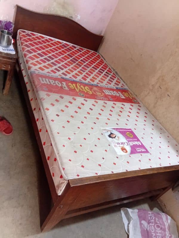 single bed with mattress 1