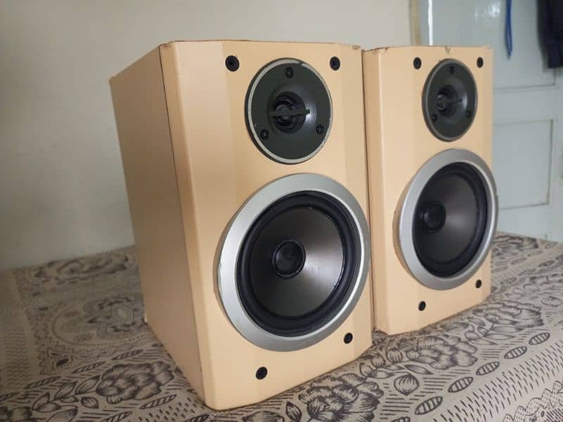 Sony branded speakers woofer without amplifier. 2