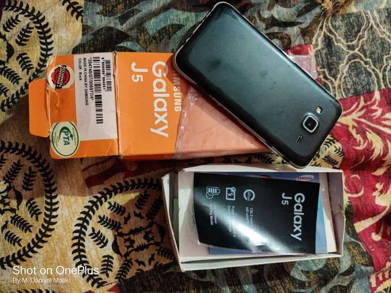 Samsung Galaxy J5 double sim 1/8 with box 03412753965 0