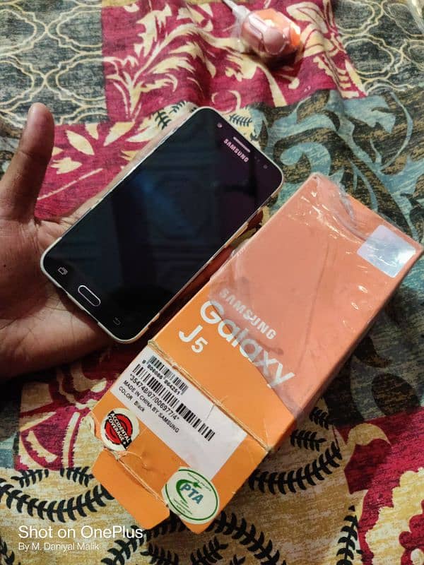 Samsung Galaxy J5 double sim 1/8 with box 03412753965 1