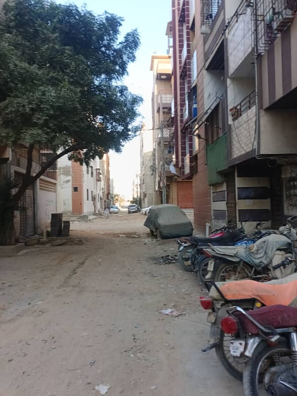 Ground floor west open good condition for rent korangi Crossing Karachi 7