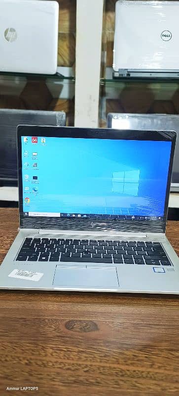 Hp elitebook 830 g5 i5 8th gen /new logo /ssd /baclit/face id 3