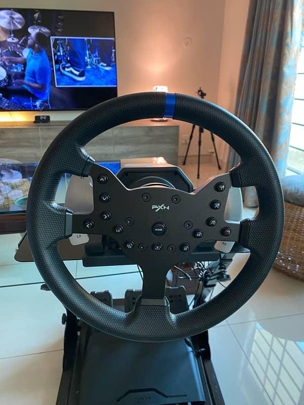 PXN V99 Force Feedback Steering Wheel PlayStation XBox PC 0