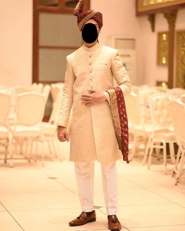 J. Groom's branded sherwani 1