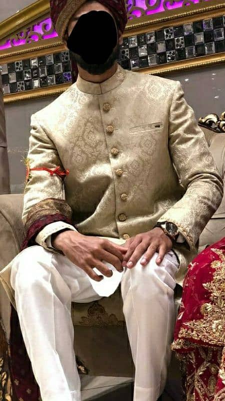 J. Groom's branded sherwani 2