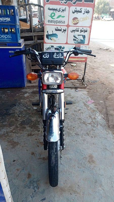 Honda 125 24 model brand new showroom condition 03446464638 14