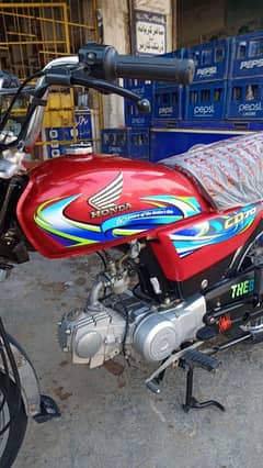 Honda cd 70 24 model APL open latter fresh condition 03446464638