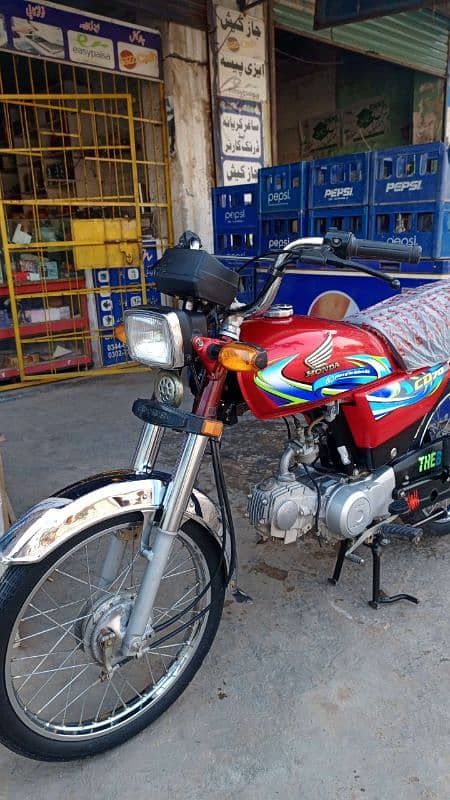 Honda cd 70 24 model APL open latter fresh condition 03446464638 9