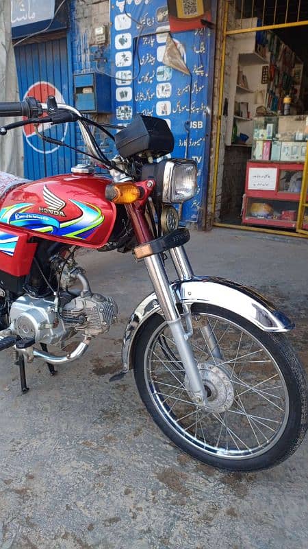 Honda cd 70 24 model APL open latter fresh condition 03446464638 12