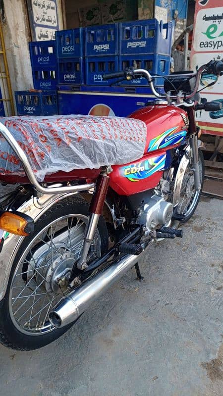 Honda cd 70 24 model APL open latter fresh condition 03446464638 14