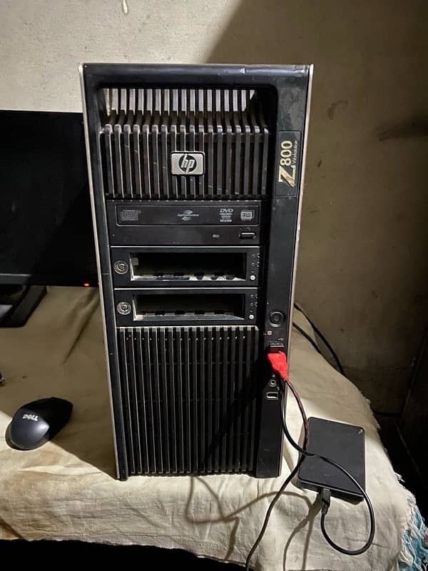 workstation z800 * editing and gaming cpu 3