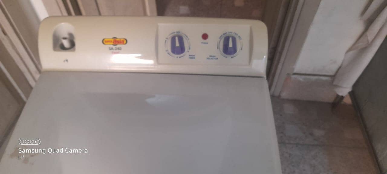 Super asia washing machine SA240 washer 1