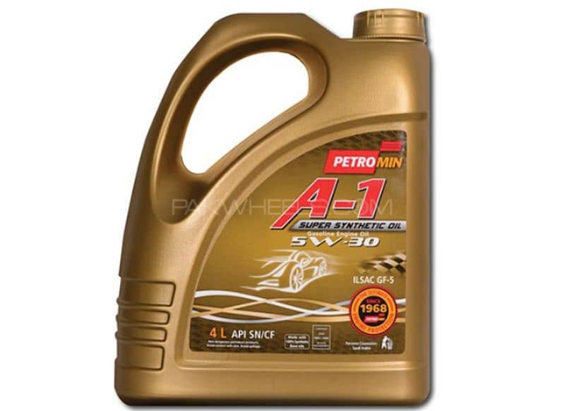 Petromin Super SYN A1 5W-30 SN+ Engine Oil - 4L, 0