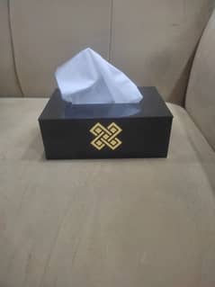 acrylic tissue box. tissue box . office tissue box