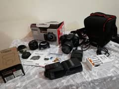 Canon 1200D with complete accessories condition 10/10