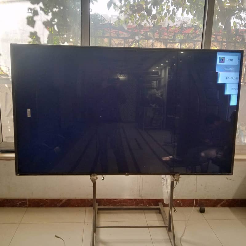 Original 75 Inch LG Nano LED TV on reasonable price 0