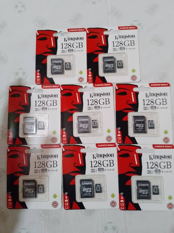 Brand New Kingston Micro SD Card 128GB 0