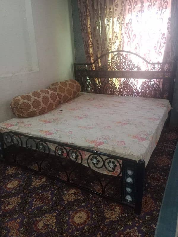 Bed with Spring Mattress 1