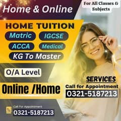 Home Tutor,Online Tutor,Home Tution,O/A level,Kg,Montess,IGCSE,English