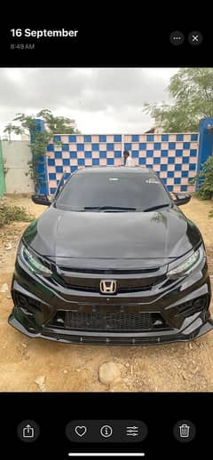 civic x body kit