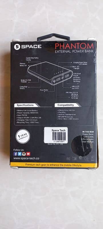 Phantom External Power Bank 4