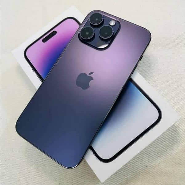 iPhone 14 pro max deep purple 0