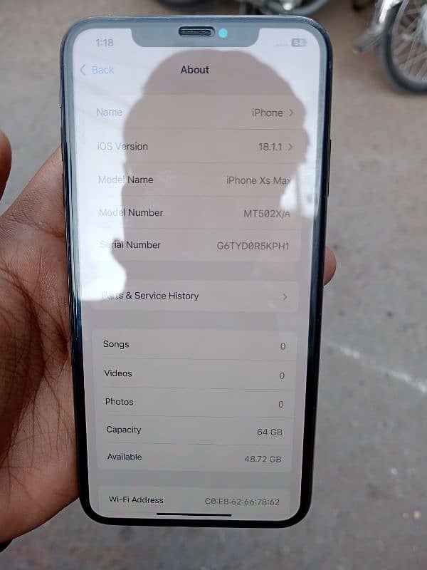 iphone xs max 64gb pta 1